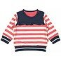Bess Sweater Striped Ruffle