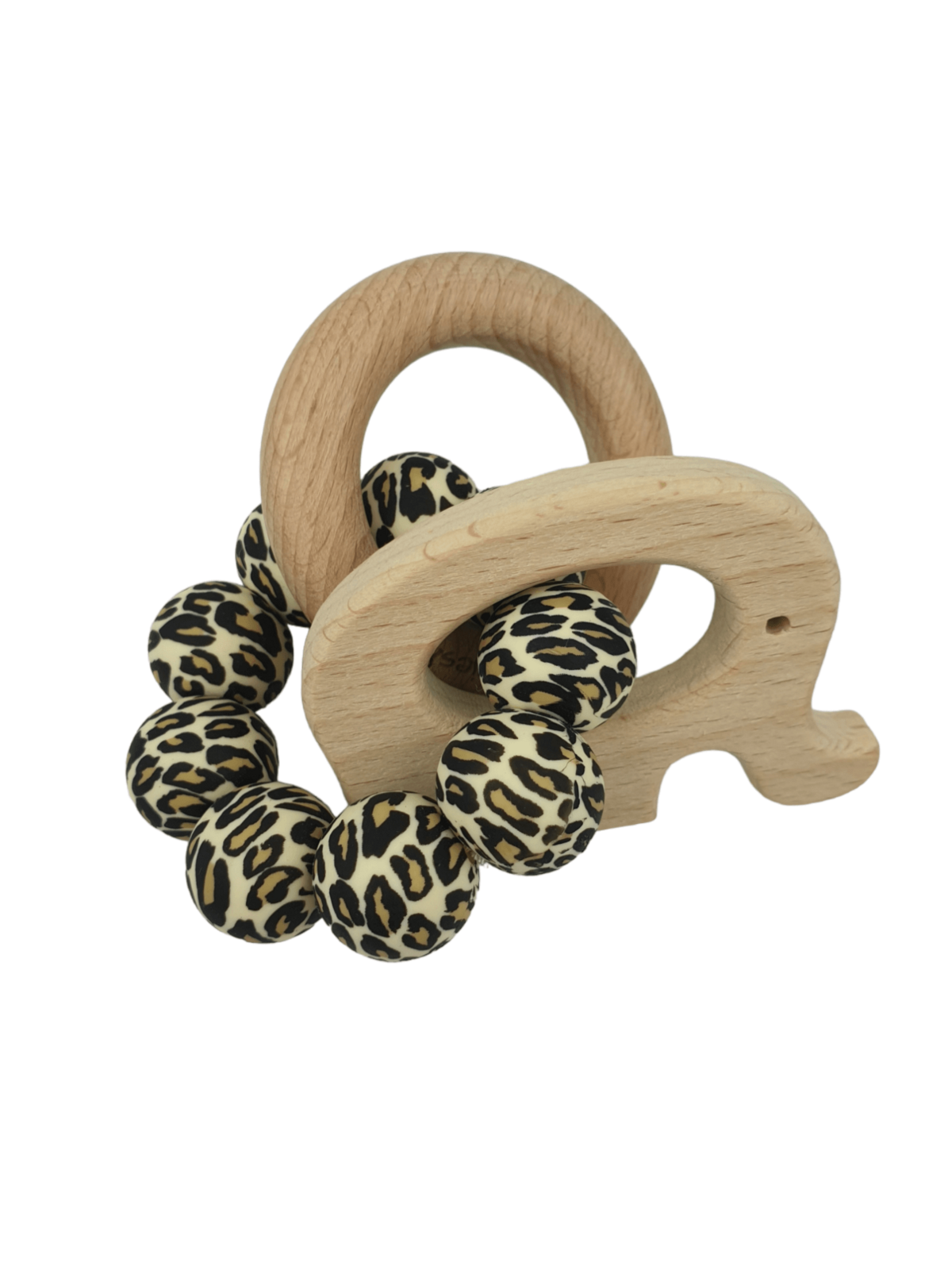 Chewies & More Rammelaar olifant met kralen