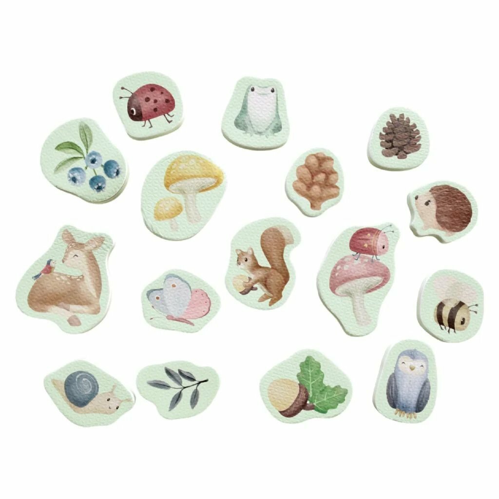 Little Dutch Friends & Fairy Garden Bad Foam Figuren 16 Stuks