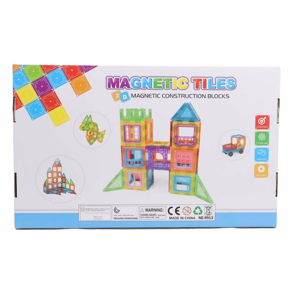 Magnetische Tegels 70-delig