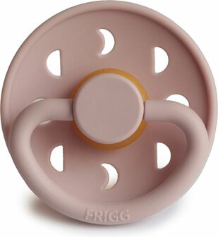 FRIGG fopspeen - MOON - BLUSH - T1 - 0-6 MAANDEN - NATUURRUBBER