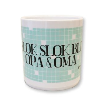 beker opa&amp;oma mint