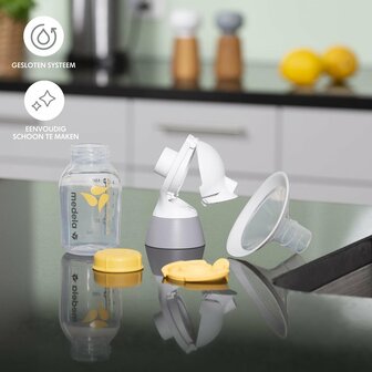 Medela Swing Maxi Borstkolf Kolfapparaat Dubbele elektrische kolf - Oplaadbare accu - USB lader
