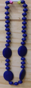 Dames bijtketting Purple