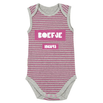 Frogs and Dogs Romper Boefje Roze 50/56