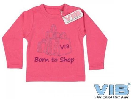 VIB Shirt Born To Shop 