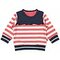 Bess Sweater Striped Ruffle