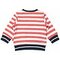 Bess Sweater Striped Ruffle
