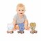 Rubo Toys Woezel en Pip Baby Houten Wielfiguren Assorti