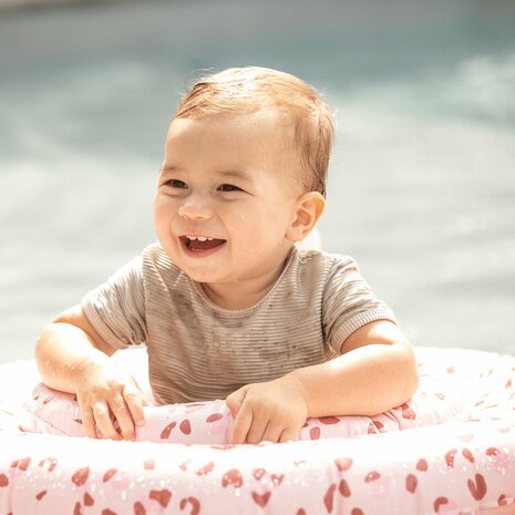 Swim Essentials | Oudroze Panterprint Baby Float 0-1 jaar