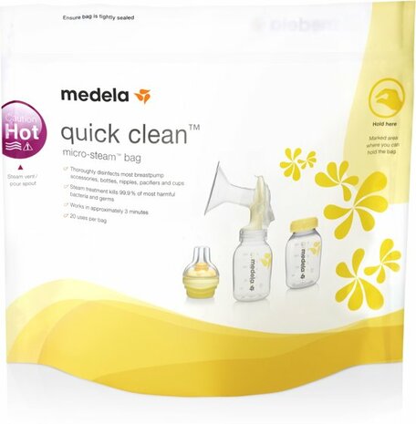 Medela Quick Clean - magnetronzak - 5 stuks