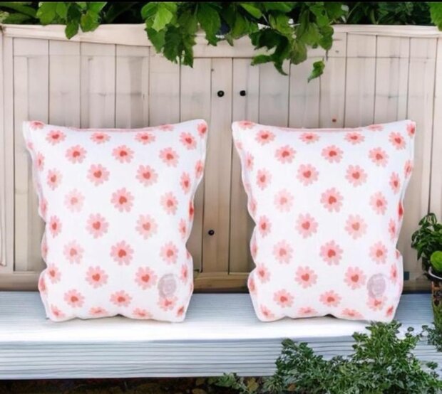 🌸 Swim Essentials Zwembandjes &ndash; Flower Hearts