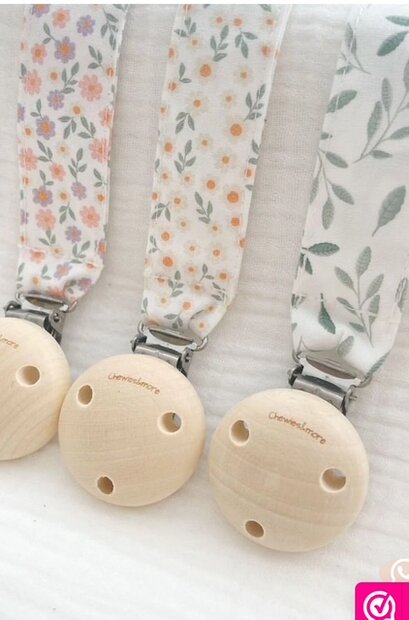 Chewies &amp; More Silicone Speenkoord  Mon Fleur Spring