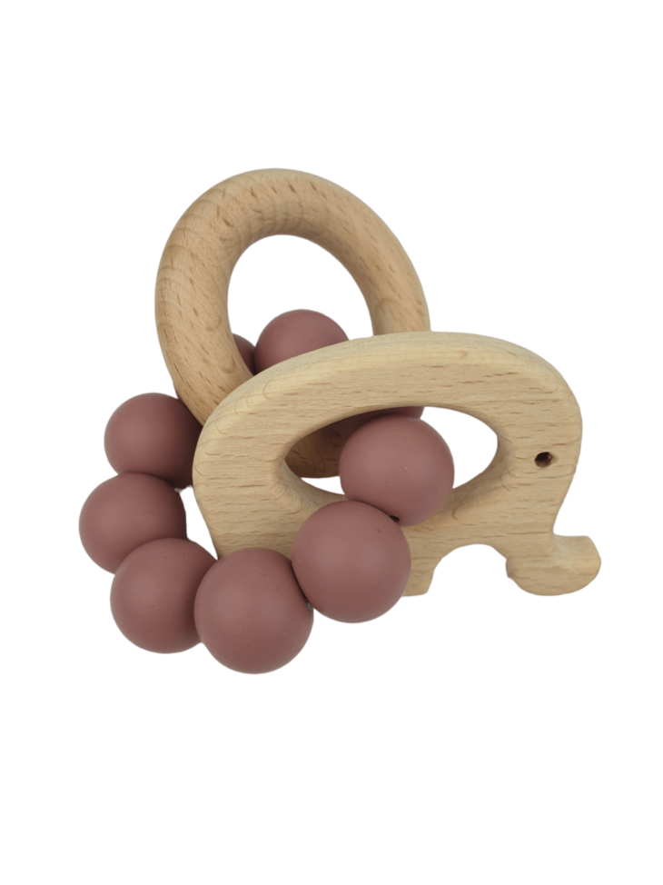 Chewies &amp; More Rammelaar olifant met kralen