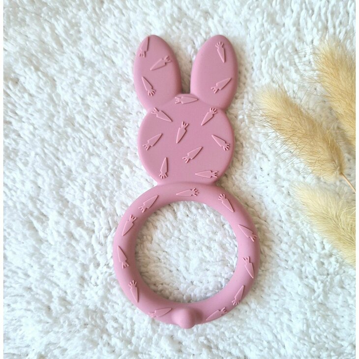Siliconen Bijtring Konijn