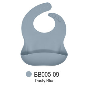 Inaie Siliconen Slab &ndash; Bib met opvangbakje | BPA-vrij &amp; verstelbaar