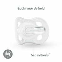 Medela Baby Fopspeen New Born Kleine lichte speen - Transparant - 0-2 maanden - 2 stuks