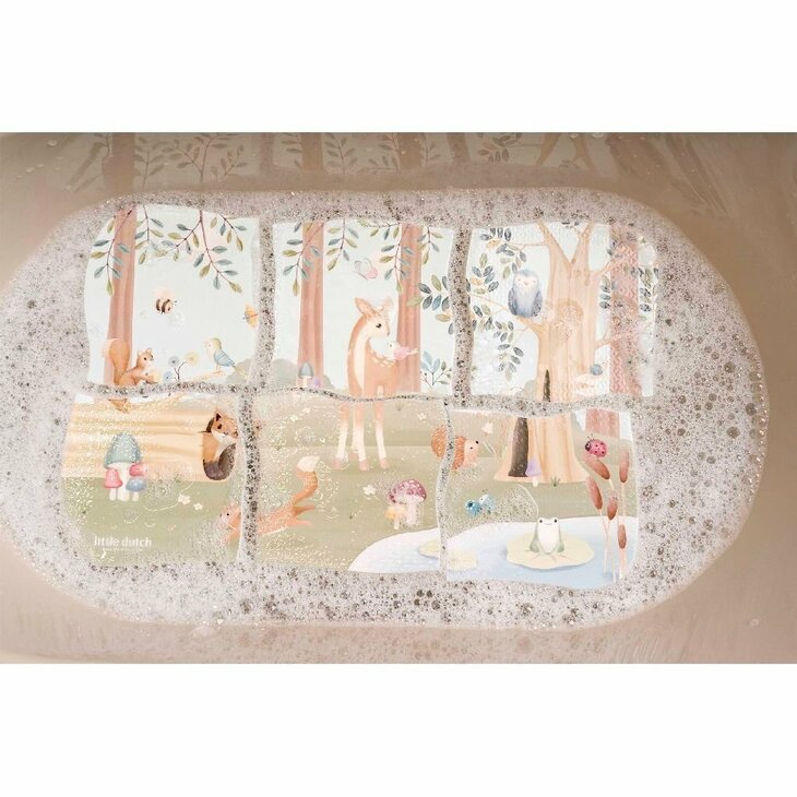 Little Dutch Forest Friends Bad Puzzel 6 Stukjes