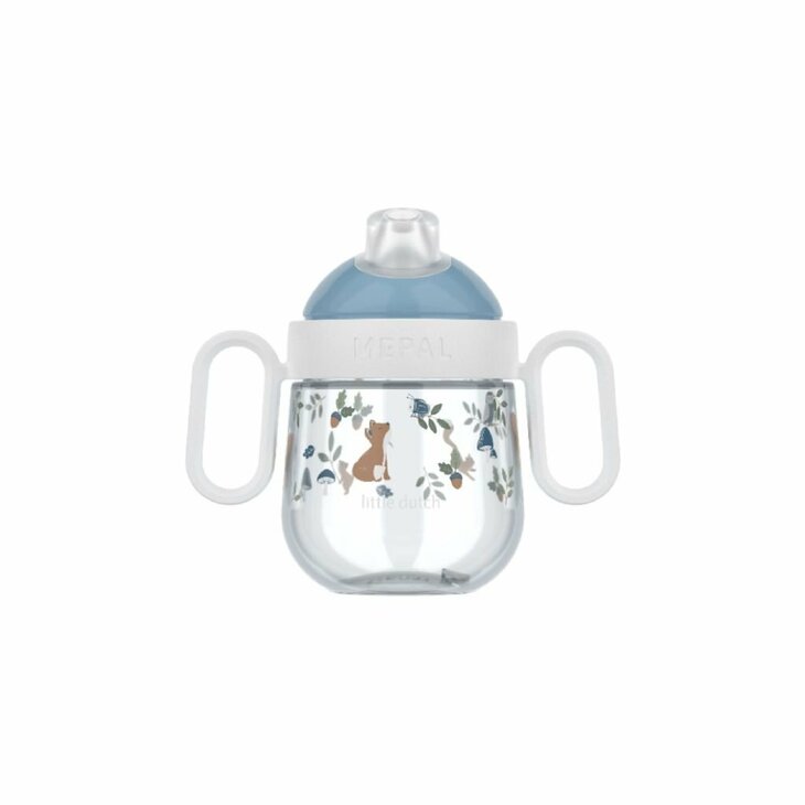 Mepal Little Dutch Forest Friends Antilekbeker Blauw/Wit